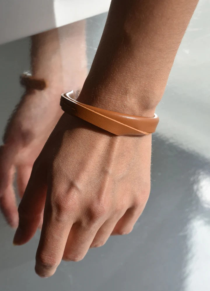 Handmade Leather Bracelet by Gerda Retter – Timeless Elegance by Gerda Retter Design at www.brixbailey.com