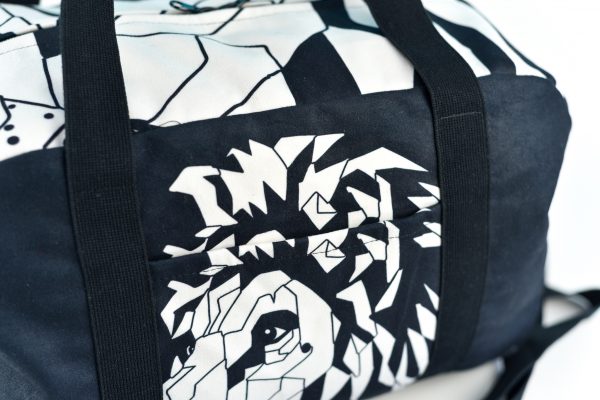 Spacious Travel Duffle Bag – Fits Ryanair, Durable & Handmade by Garbanota at www.brixbailey.com
