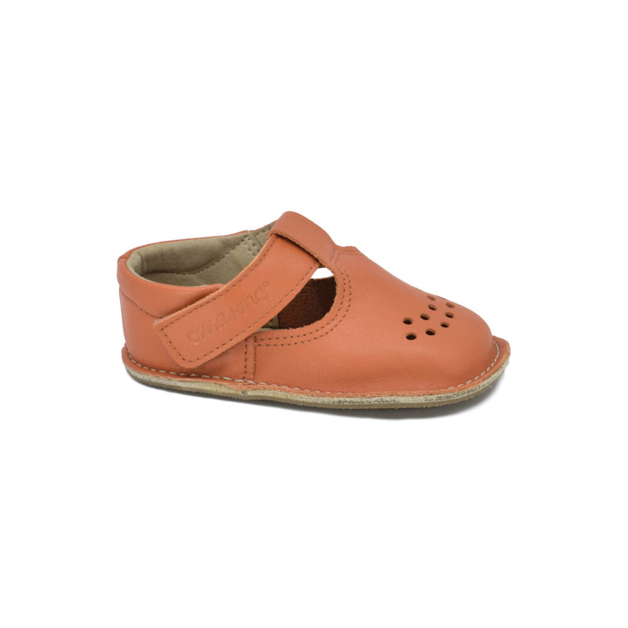 Kids' Lusti Natural Leather Shoes – Breathable & Comfort-Fitting by Omaking at brixbailey.com