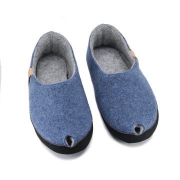 TOKU Budapest Slippers - Ultimate Comfort with Arch Support & Natural Lambswool by Omaking at www.brixbailey.com