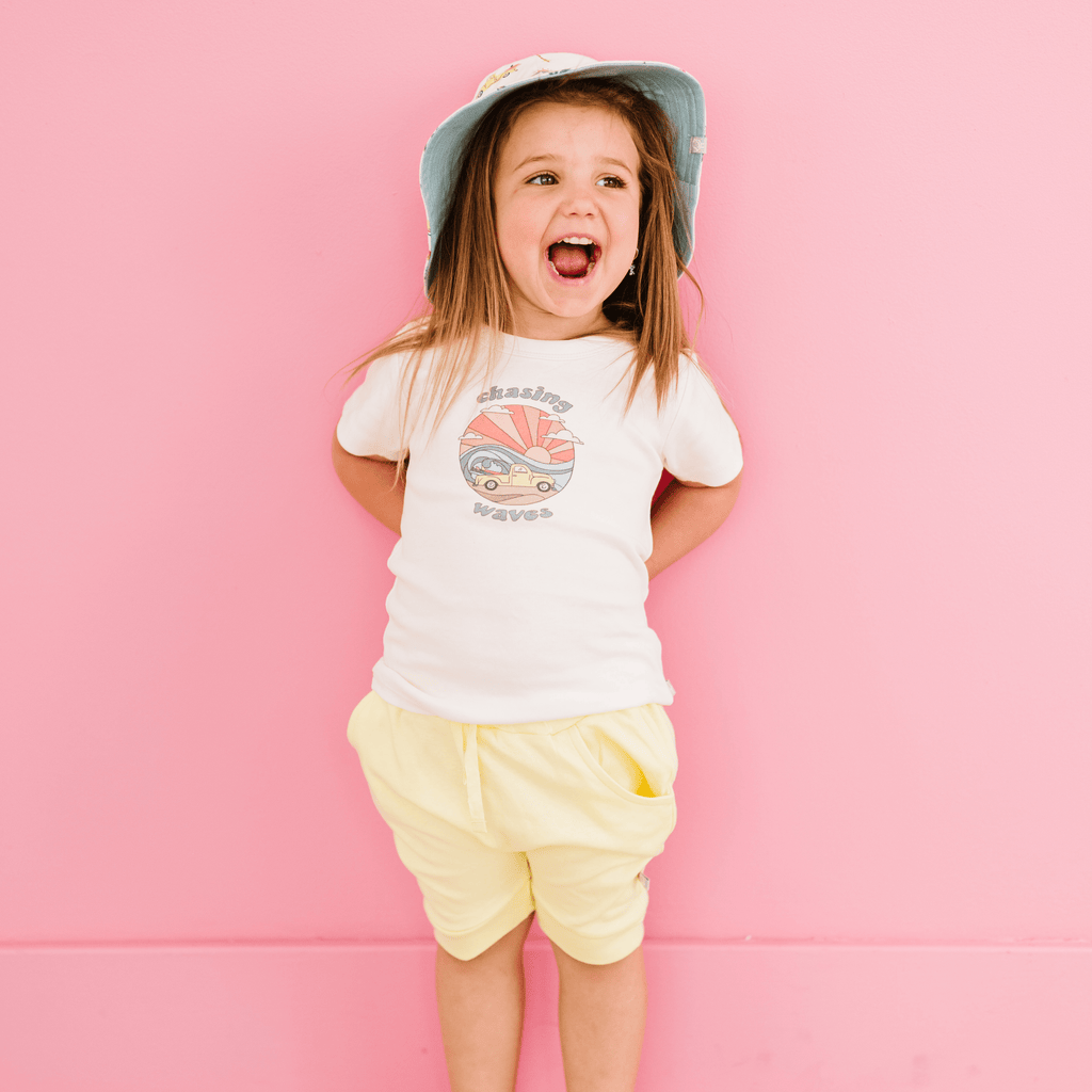 Chasing Waves Graphic Tee for Kids
