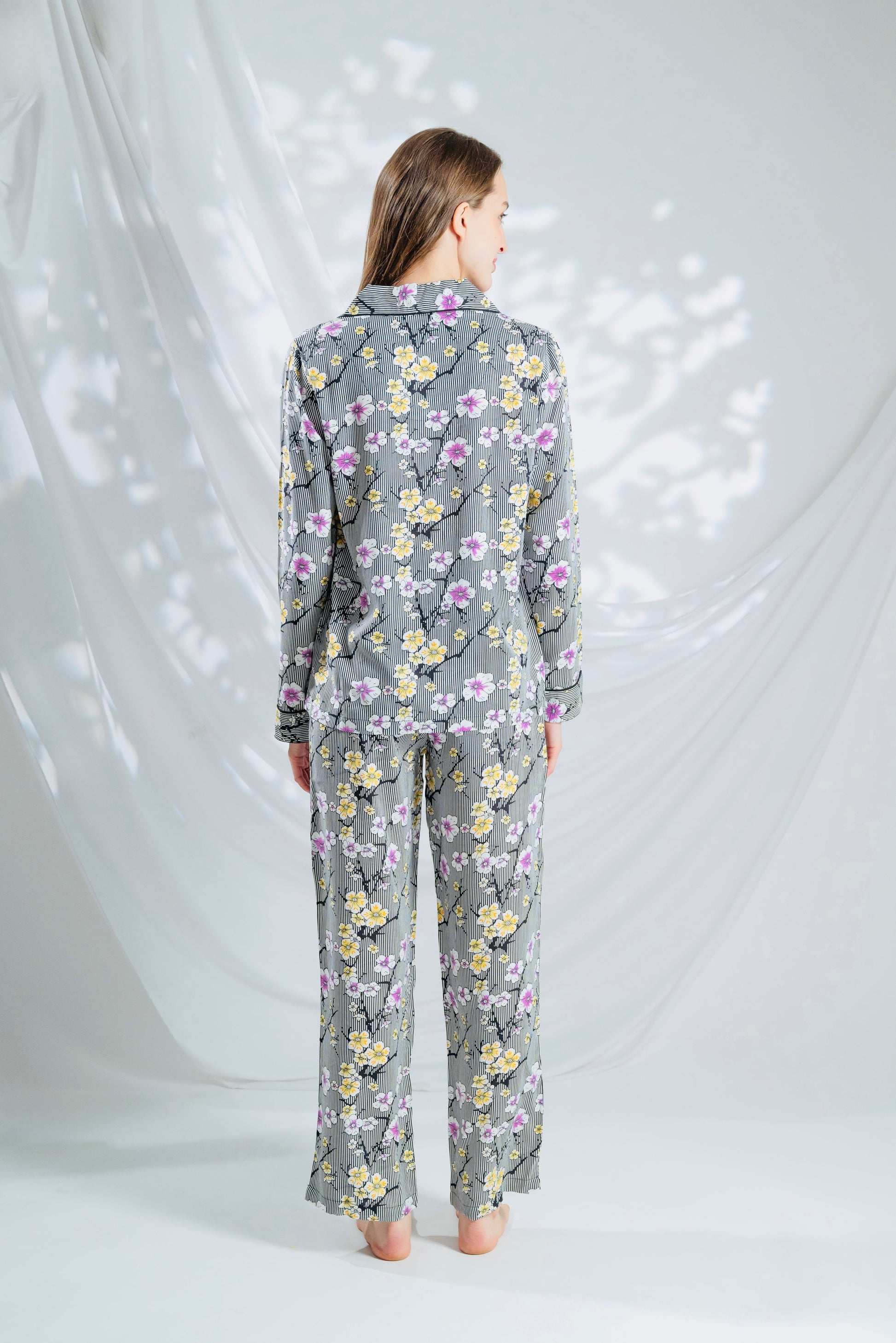 Night Garden Cotton Pyjamas