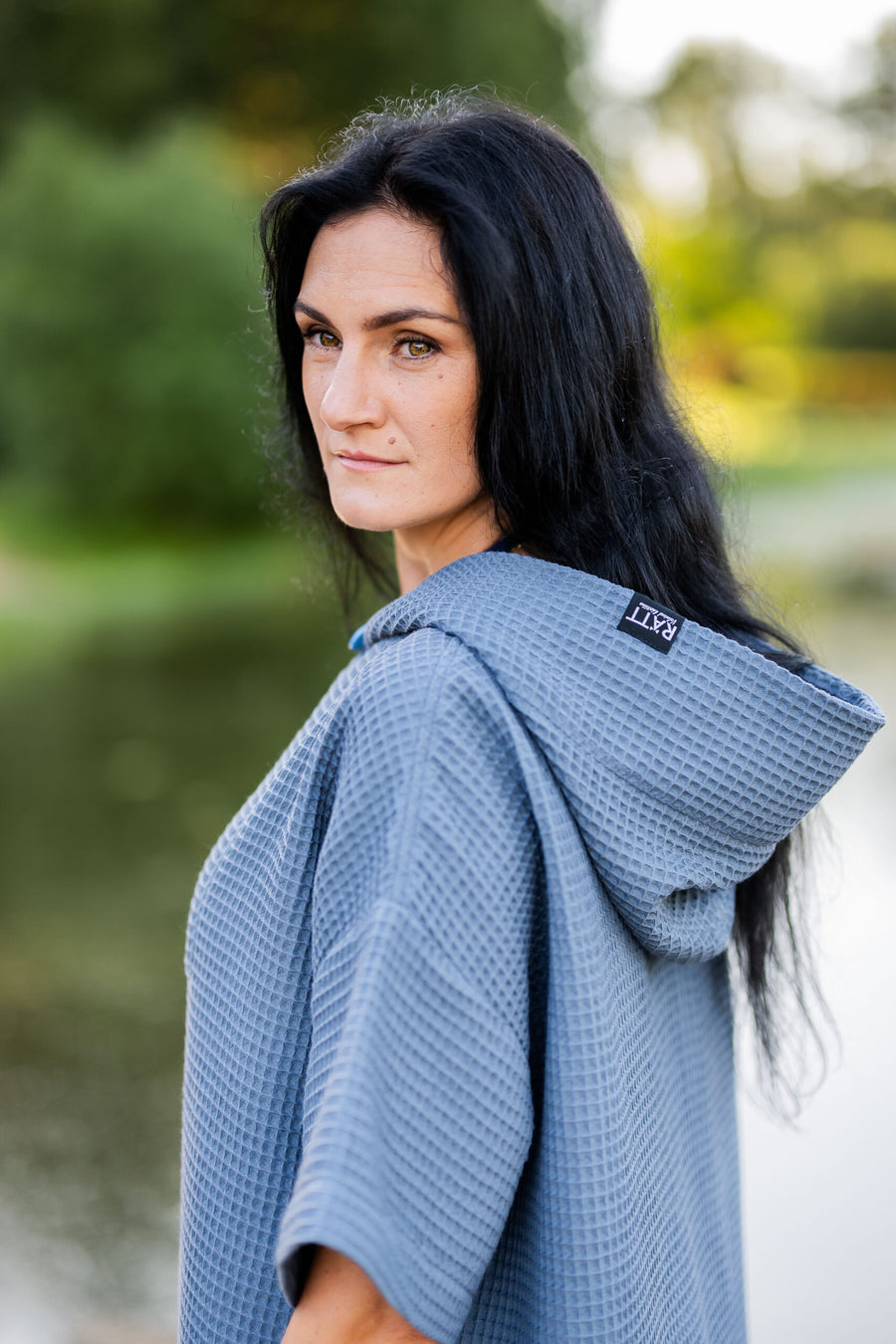 OEKO-TEX Cotton Surf Poncho – Quick Dry & Unisex Sizes by RÄTT at brixbailey.com