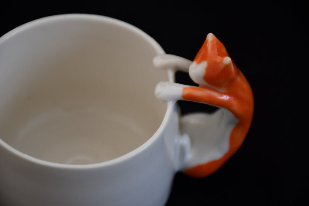 Cat cup (Orange)