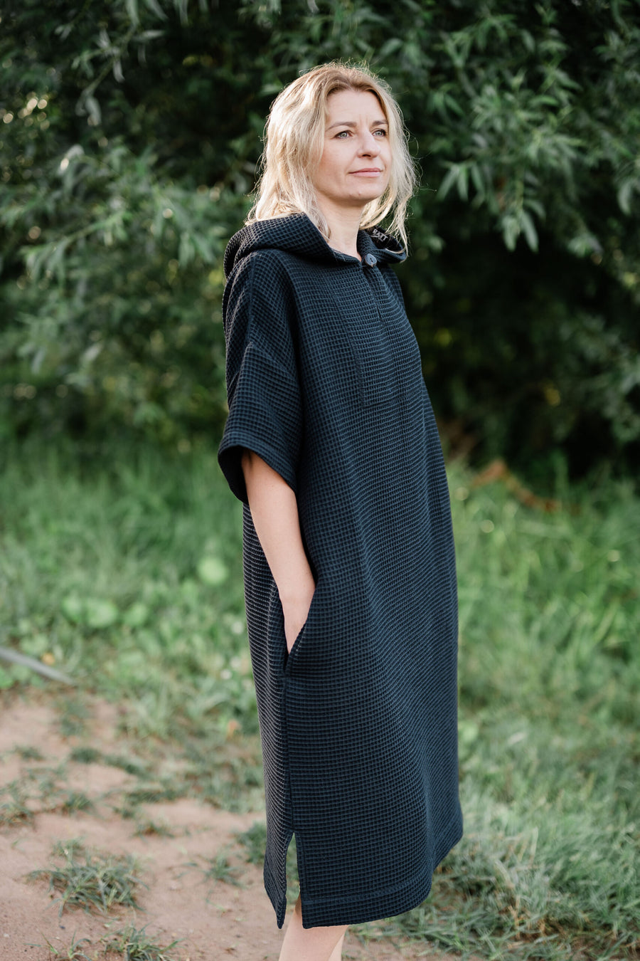 OEKO-TEX Cotton Surf Poncho – Quick Dry & Unisex Sizes by RÄTT at brixbailey.com