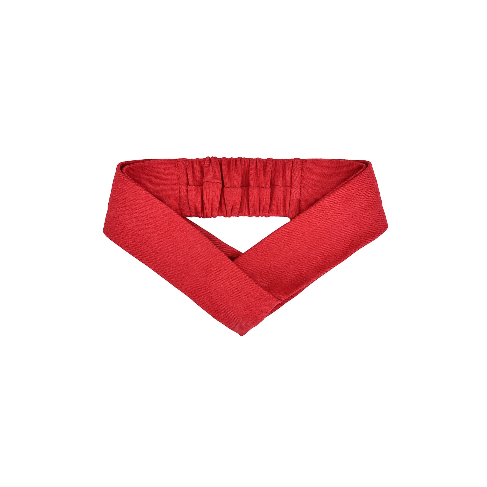 Scarlet Red Organic Cotton Headband for Baby