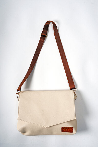 Älly Handbag Cappuccino – Stylish Vegan Leather & Versatile Design by Ally Scandic at www.brixbailey.com