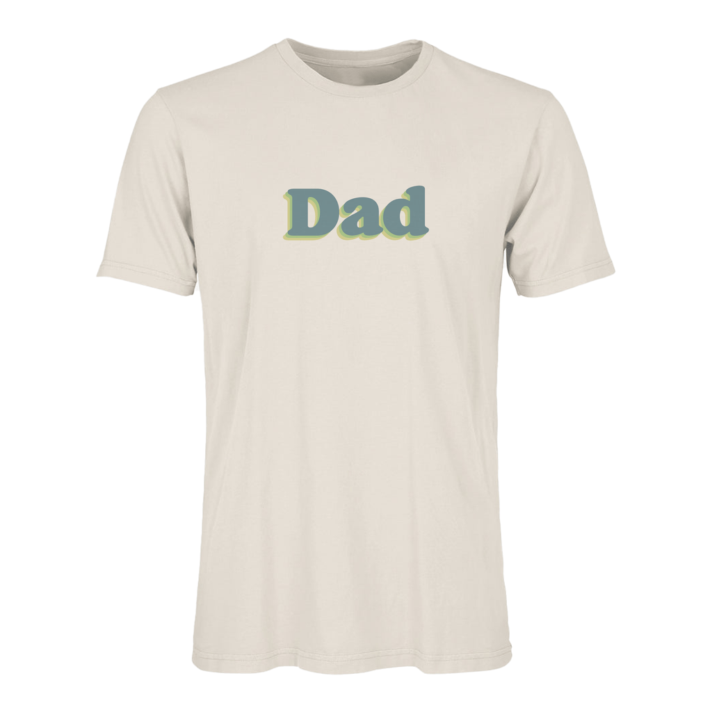 Adult Dad Graphic Tee in Ivory