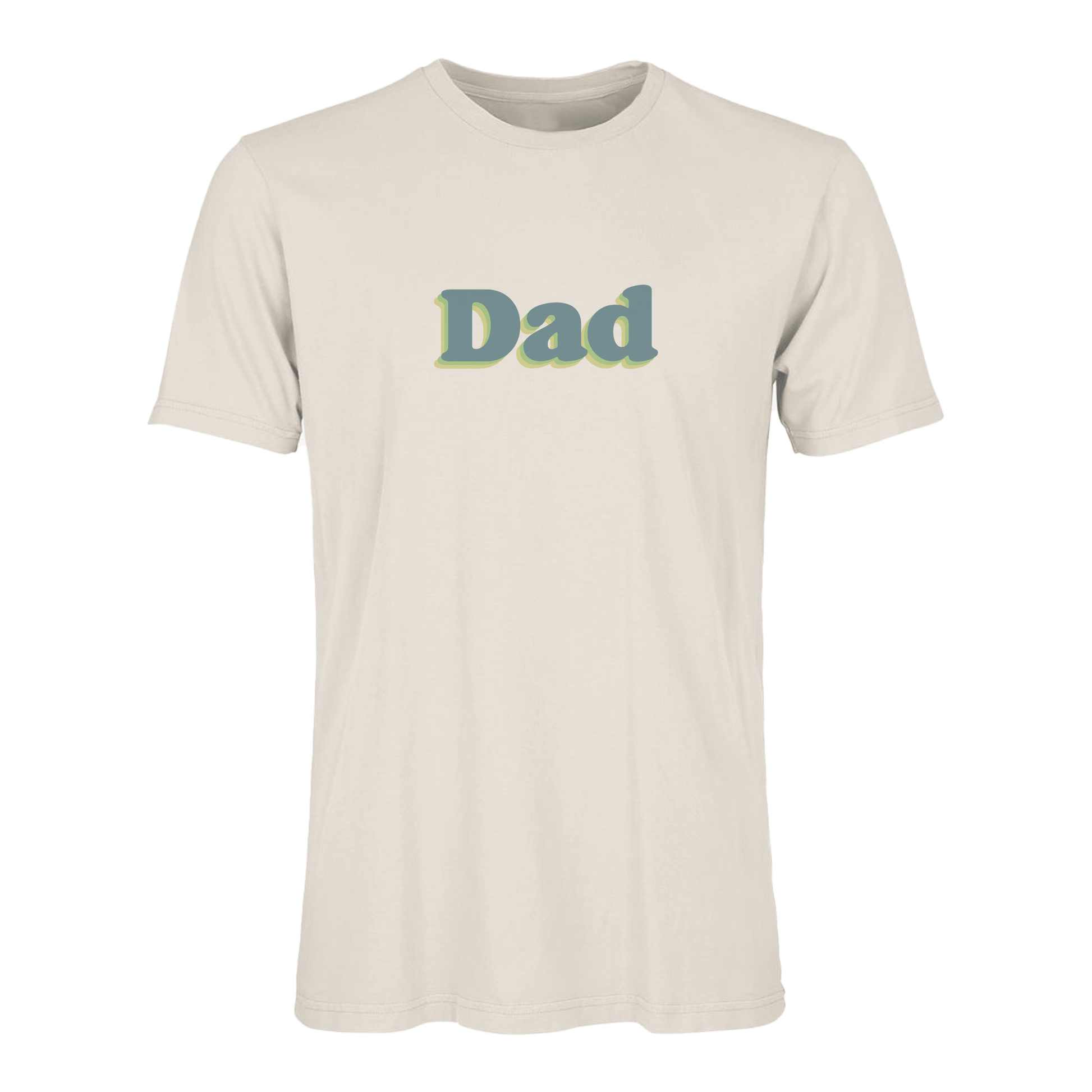 Adult Dad Graphic Tee in Ivory