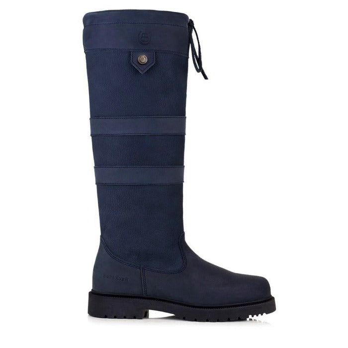 Waterproof Country Boots in Blue Standard and Wide Fit