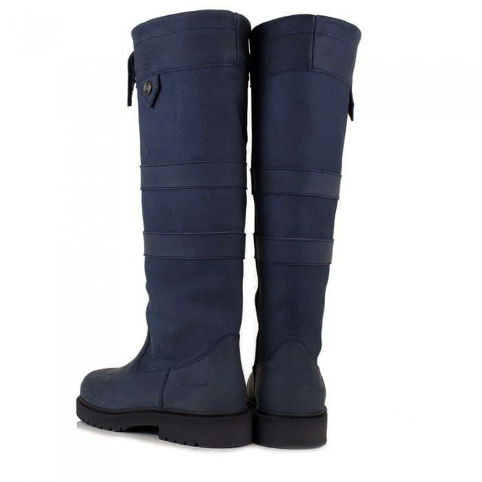 Waterproof Country Boots in Blue Standard and Wide Fit