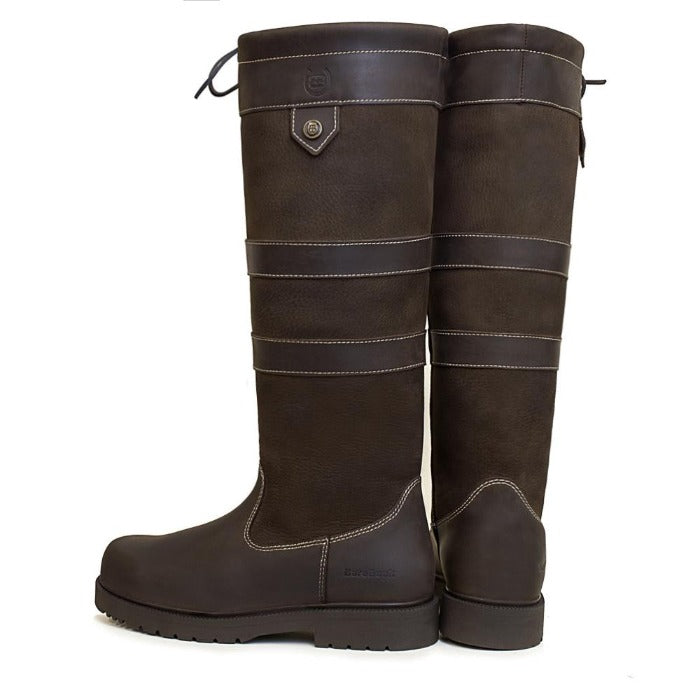 Dakota Waterproof Country Boots in Brown, Standard or Wide Calf