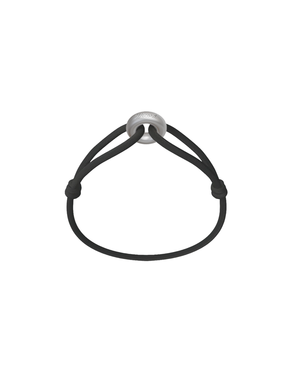 Silver Soho Matte Cord Bracelet