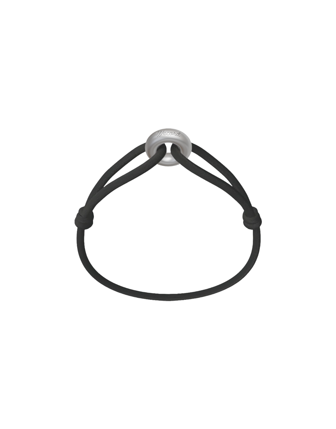Silver Soho Matte Cord Bracelet