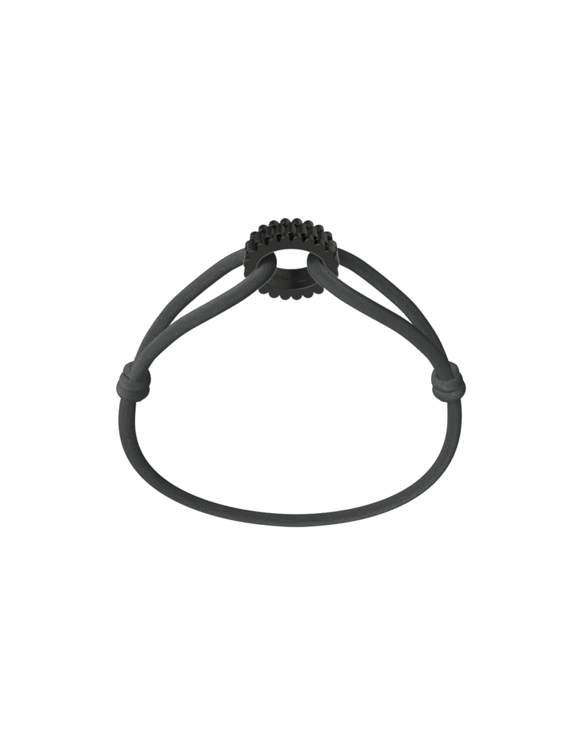 Carbon Regent Cord Bracelet