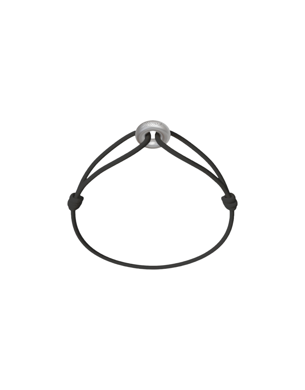 Mini Silver Soho Matte Cord Bracelet