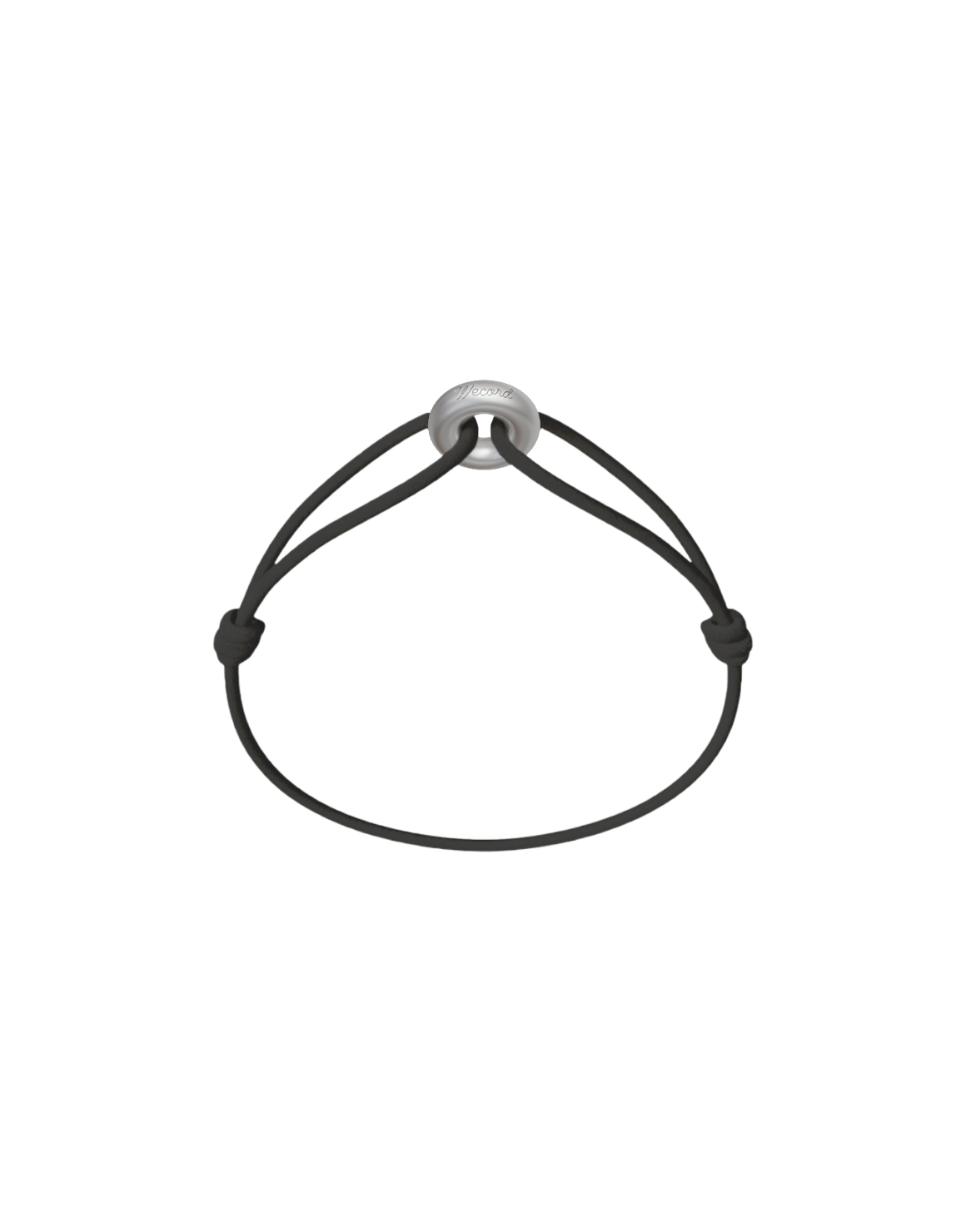 Mini Silver Soho Matte Cord Bracelet