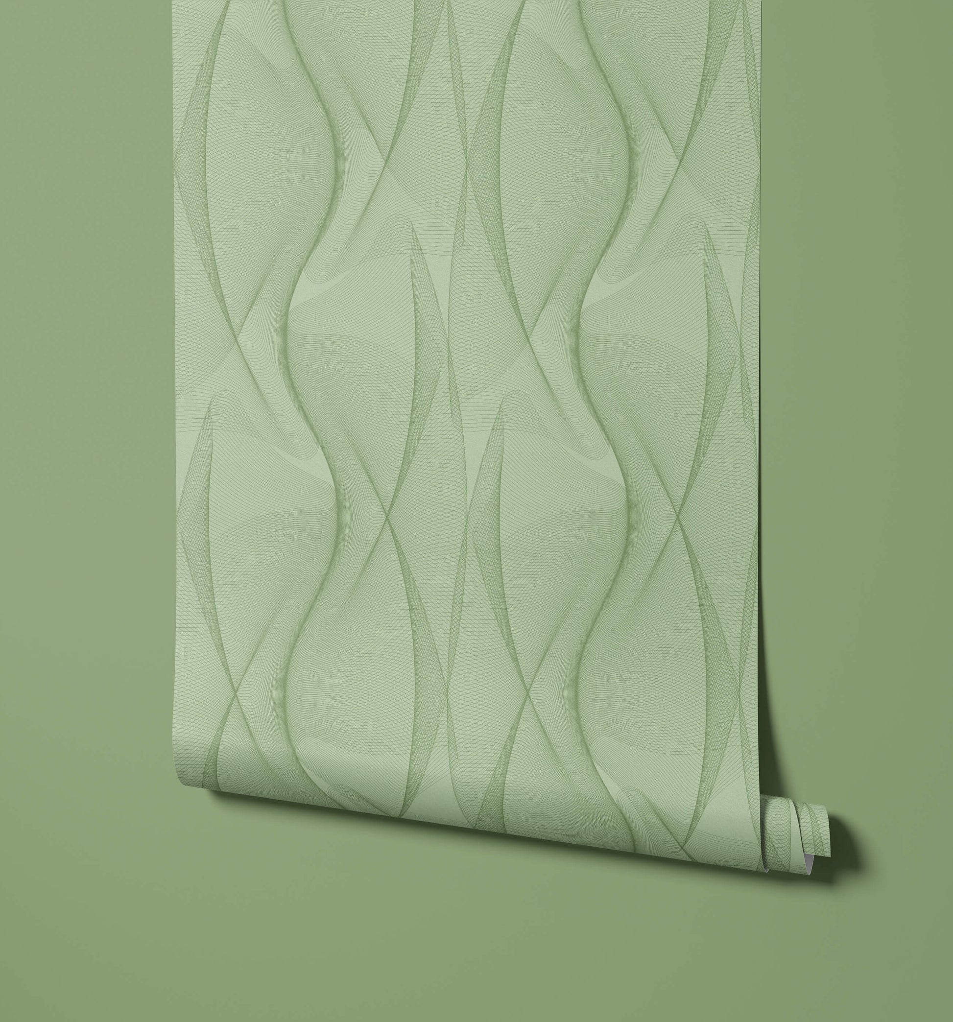 Delta Abstract Gear Pattern Wallpaper