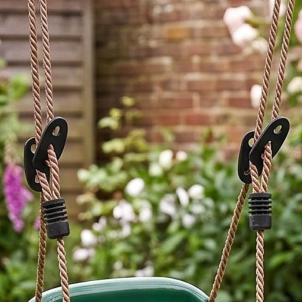 Baby Swing Seat - Green Deluxe - Safe & Comfortable