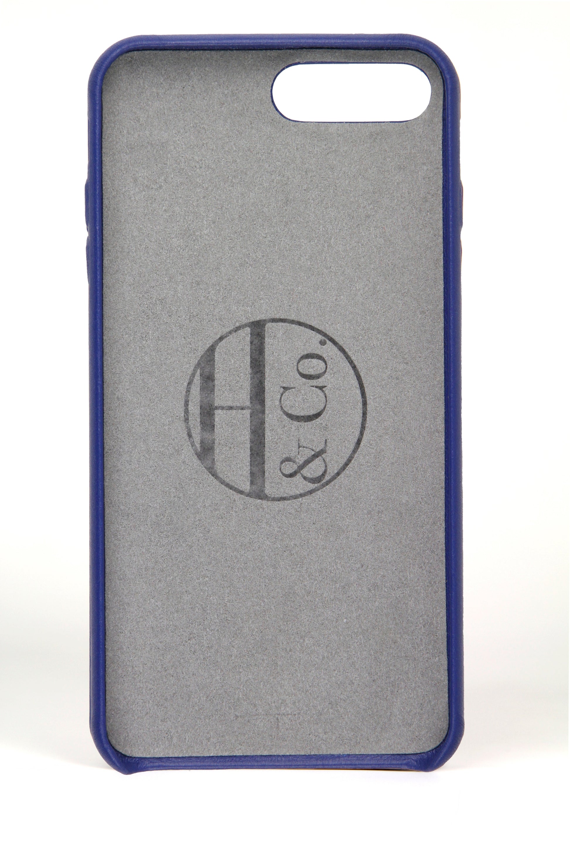 Denim Leather iPhone 7 8 Plus Case