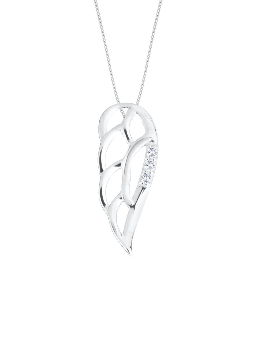 Rhodium-Plated Silver Jewelry Set with White Zircon – Elegant Gift by Dondella at www.brixbailey.com