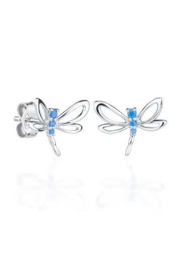 Enchanting Dragonfly Earrings – Kids & Teens Nanocrystal Jewelry by Dondella at www.brixbailey.com