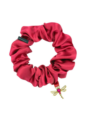 Enhance Your Style with the Luxurious Mulberry Silk Hair Scrunchie - Elegant & Protective by Dondella at www.brixbailey.com