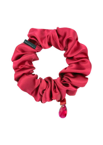 Embrace Luxury with the Organic Mulberry Silk Hair Scrunchie by Dondella at www.brixbailey.com