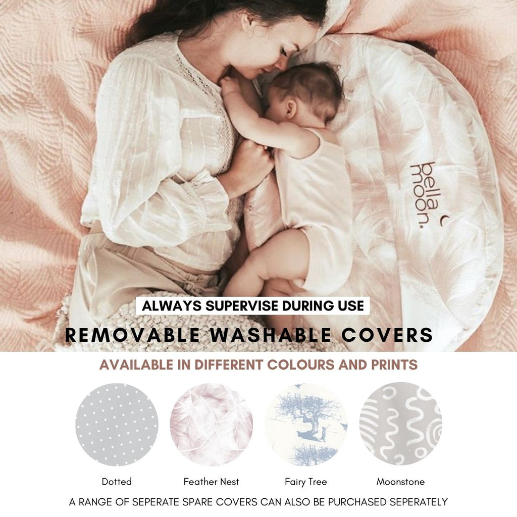 Lie-Down Feeding Pillow - Feather Nest