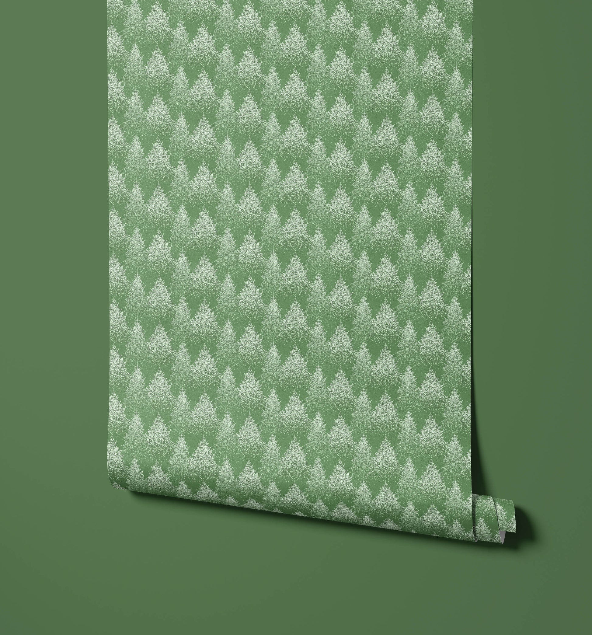 Dotty Dotwork Forest Wallpaper