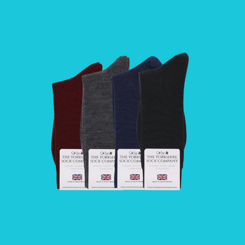 Duchy Everyday Merino Socks - 4 Pair Bundle Classic Dark Selection (£12 per pair)