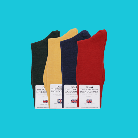 Duchy Everyday Merino Socks - 4 Pair Bundle Classic Mix Selection (£12 per pair)