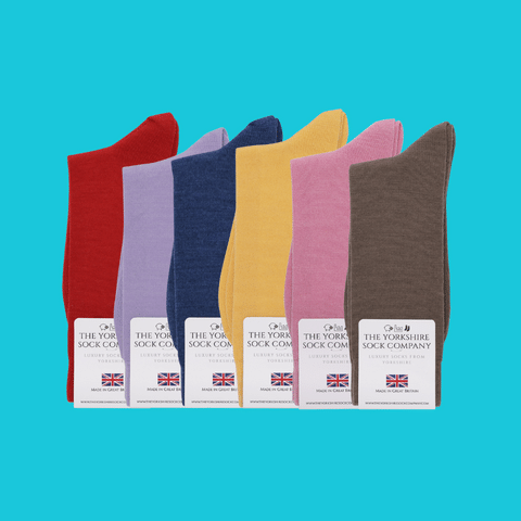 Duchy Everyday Merino Socks - 6 Pair Bundle Classic Light Selection (£12 per pair)