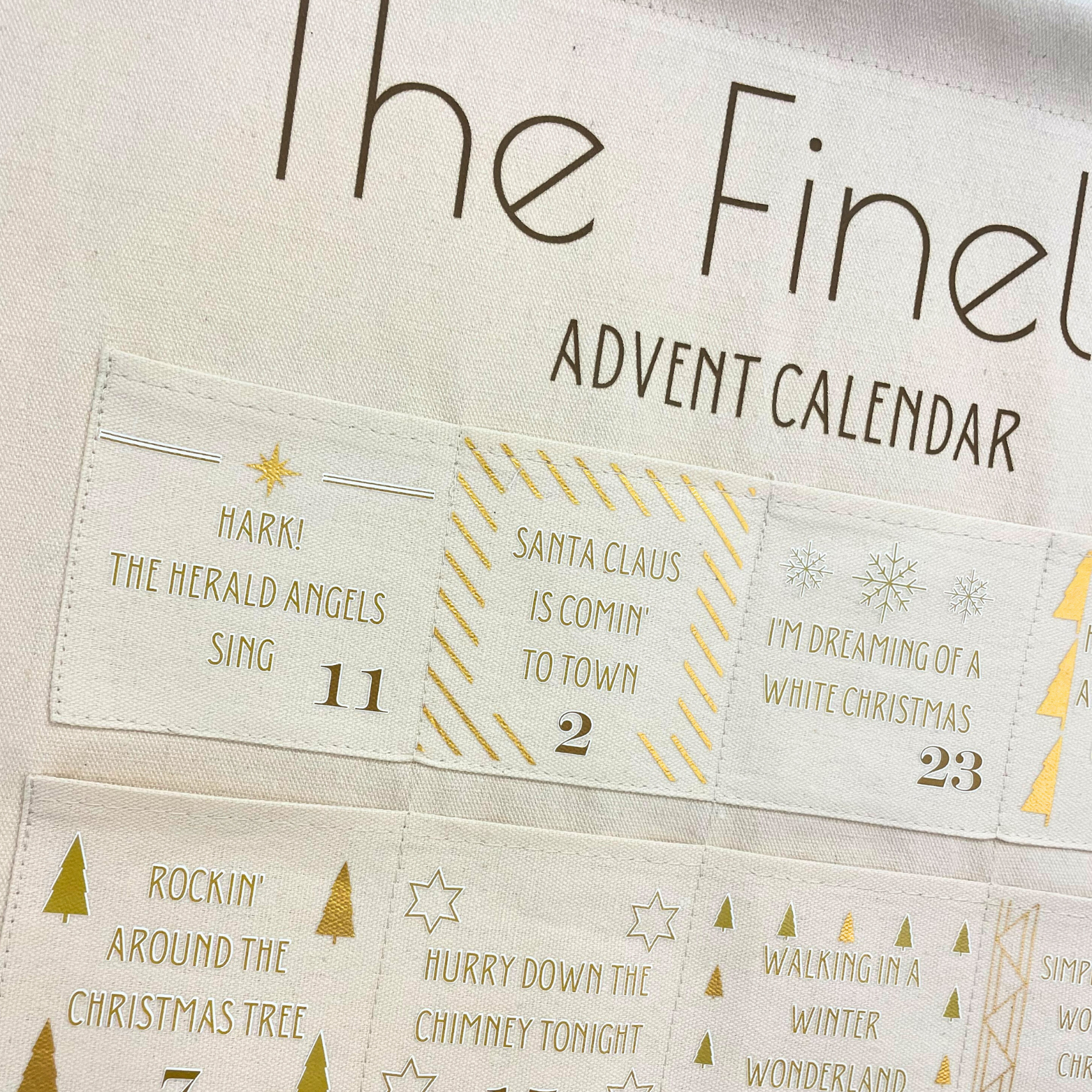 Personalised Christmas Hits Advent Calendar