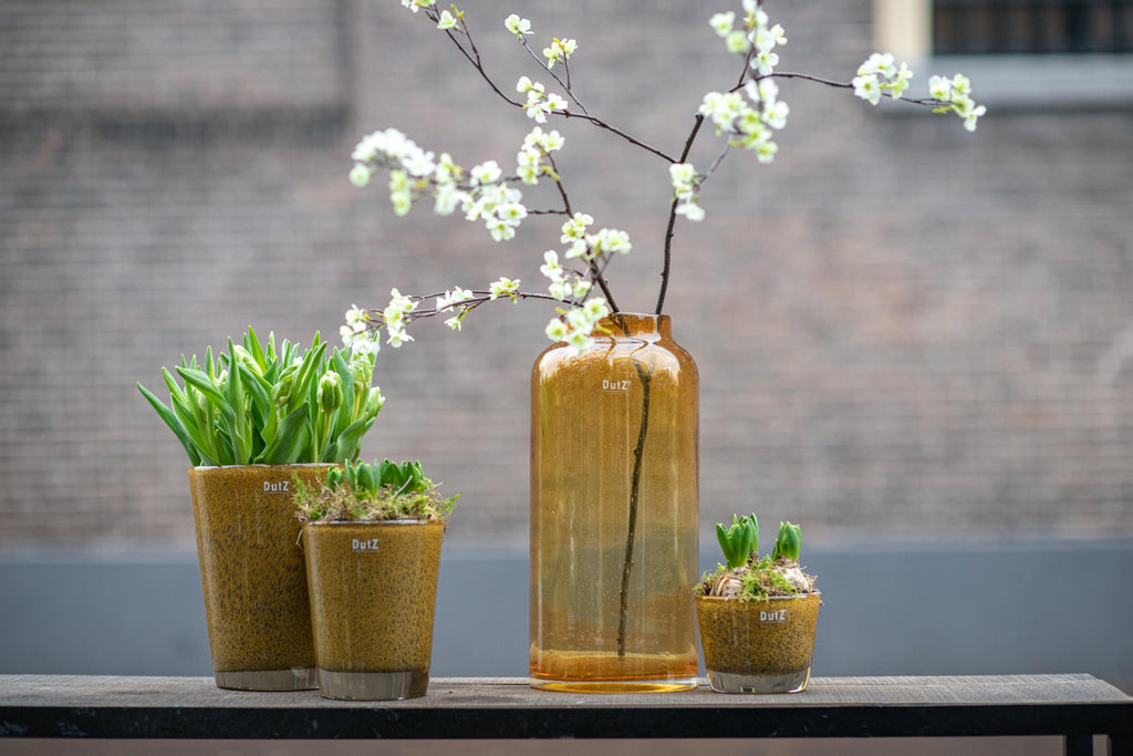 CONIC Vase - Thick with Bubbles by DutZ