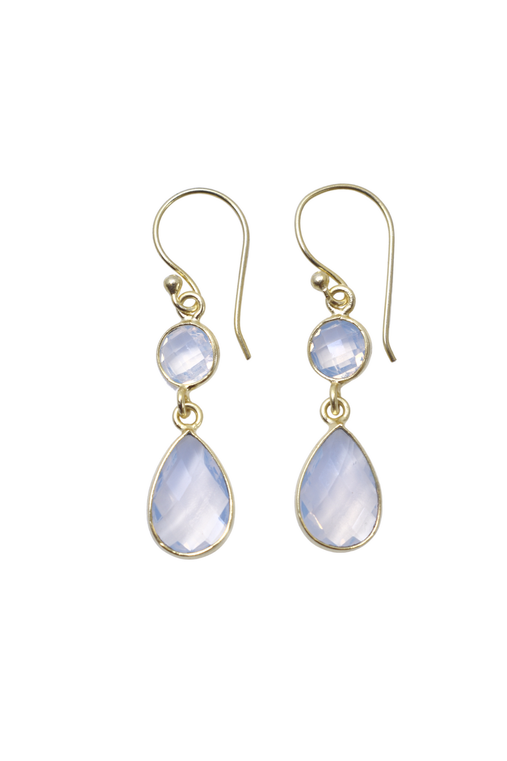 Opalite Pear Drop Earrings