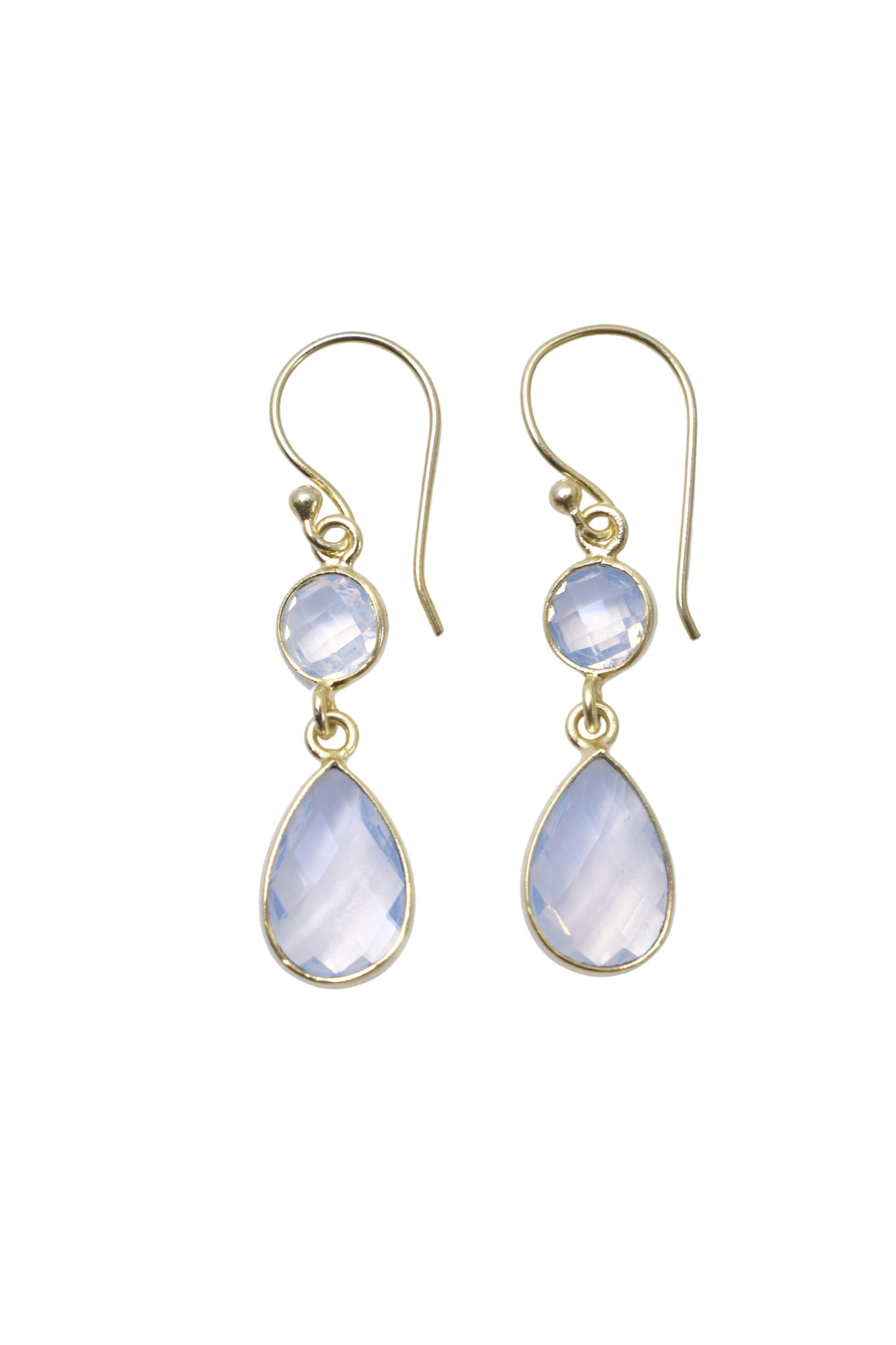 Opalite Pear Drop Earrings