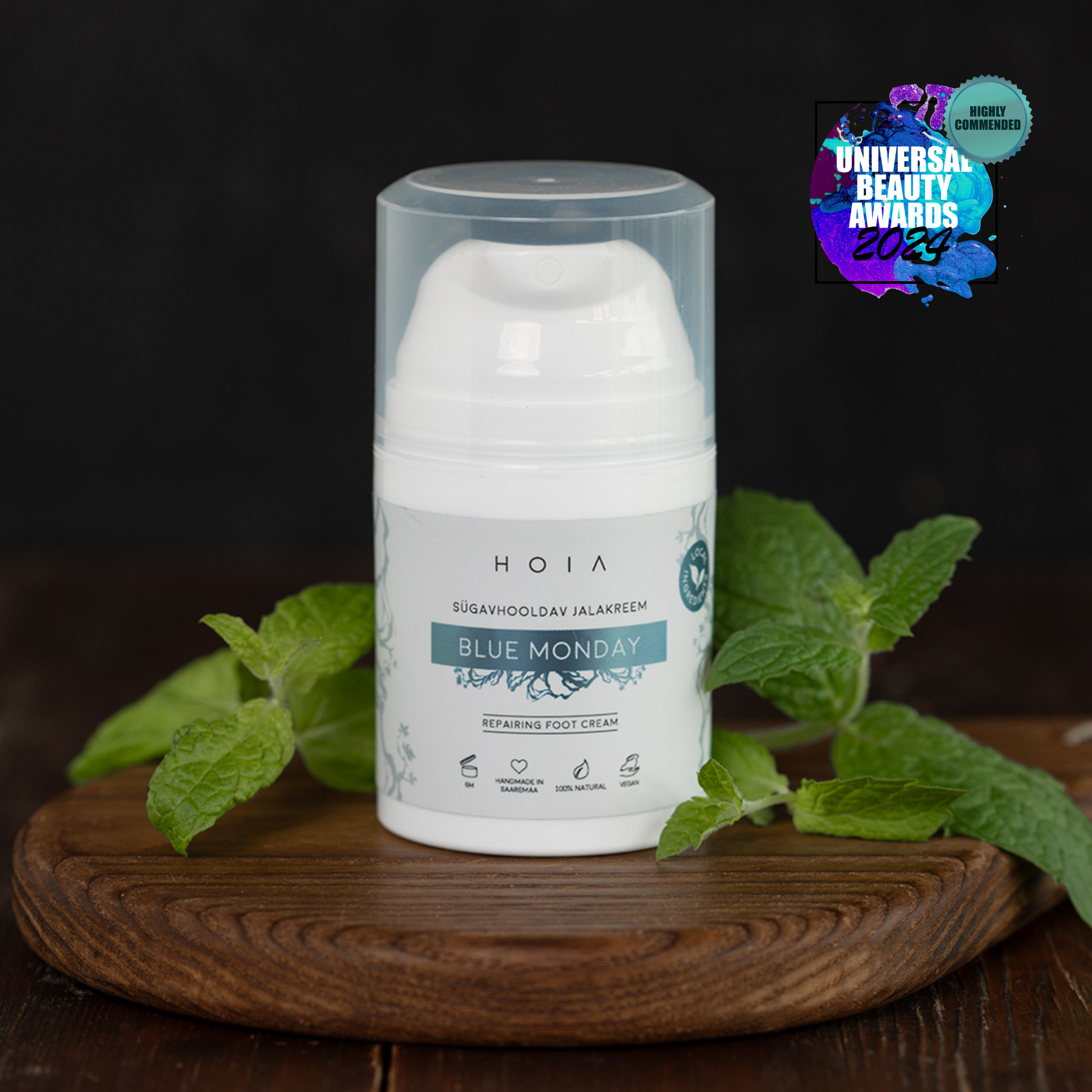 Fast-Absorbing Foot Cream with Shea Butter & Seaweed – Hydrates & Revitalizes by HOIA at www.brixbailey.com
