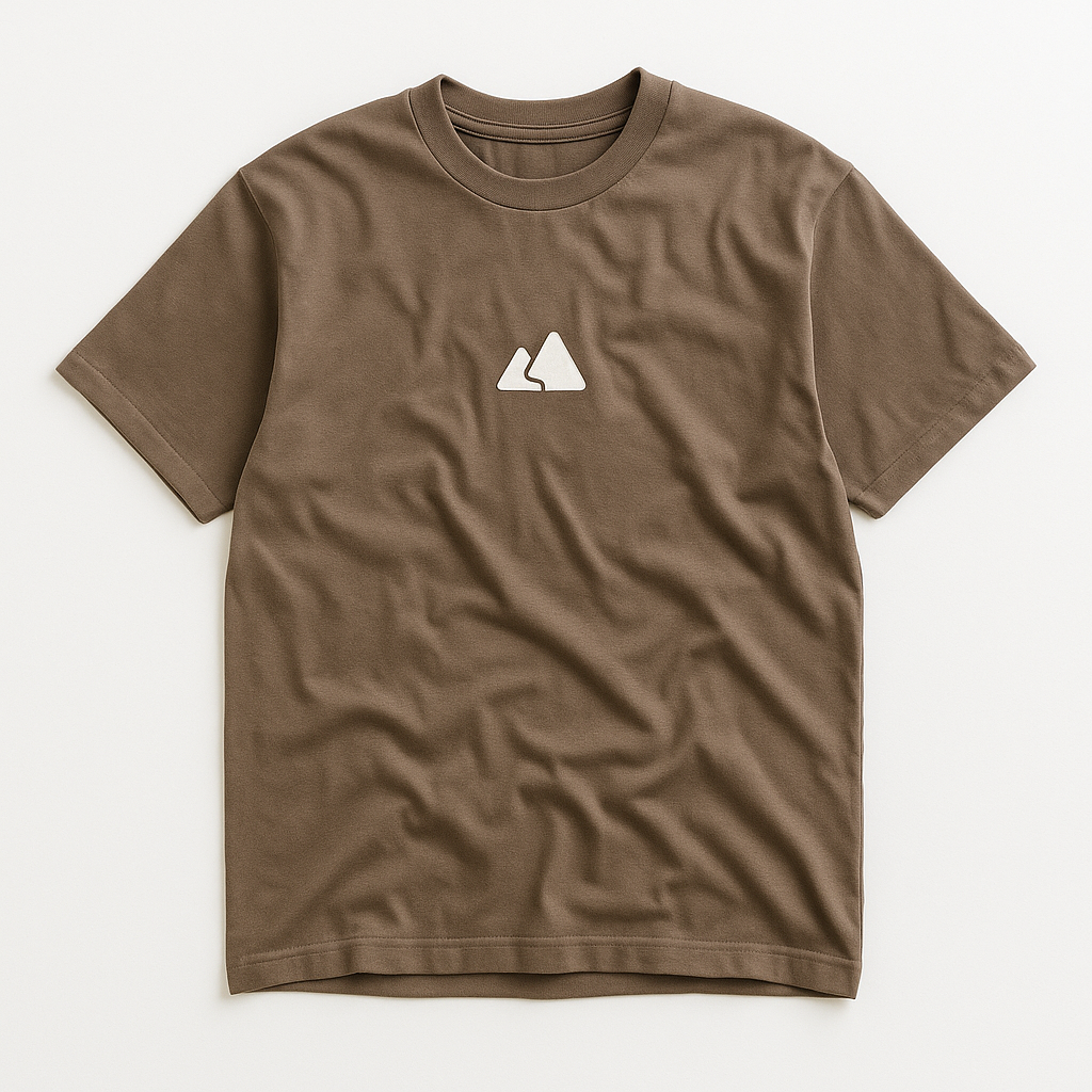 Oversized Organic Cotton Tee with Drop Shoulder