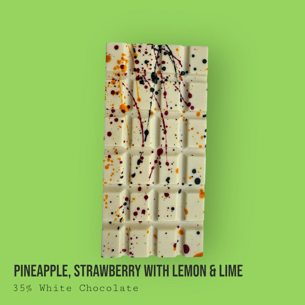 Pineapple Strawberry Lemon and Lime Dessert Bar 230g