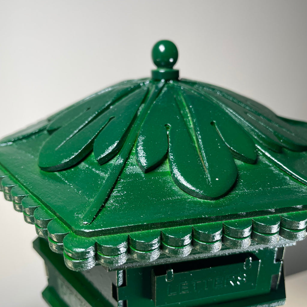 Penfold Pillar Post Box - Pre-Built Model by Curious Rabbit ®