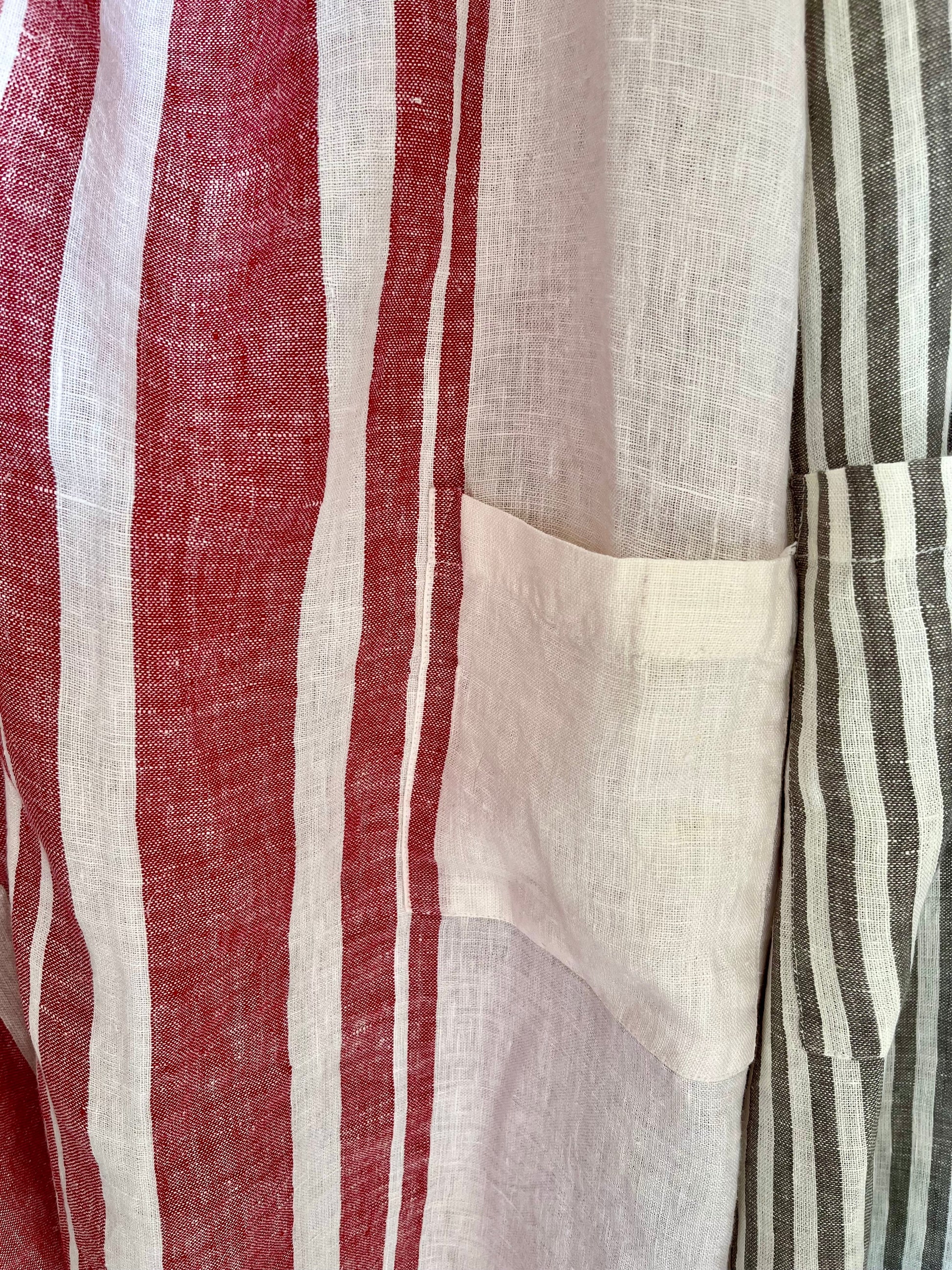 Natural Linen Apron Handmade