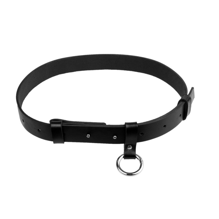 Elon Unisex Leather Belt – Adjustable & Handmade in Lithuania by PYKOK at brixbailey.com