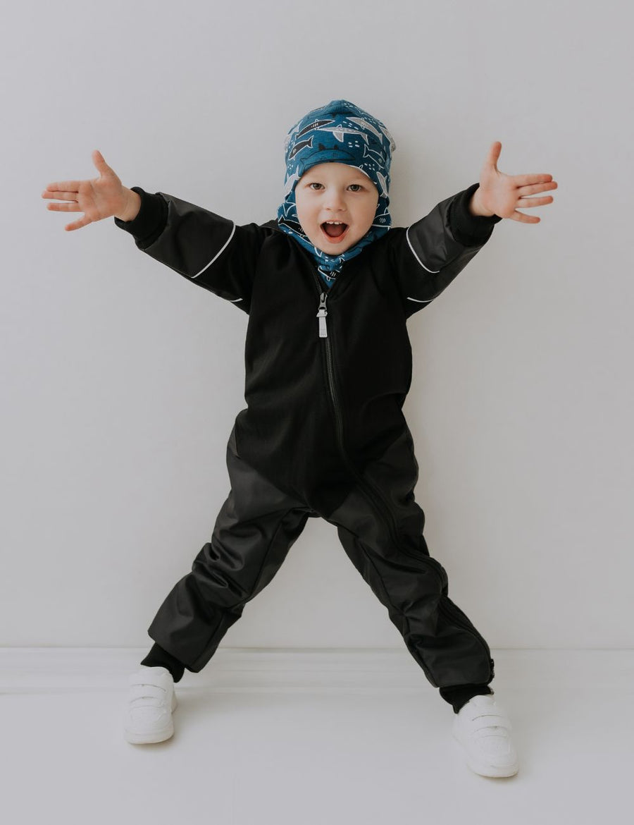 Reflective & Waterproof Toddler Jumpsuit – Safe, Stylish Outdoor Gear by Breden at brixbailey.com