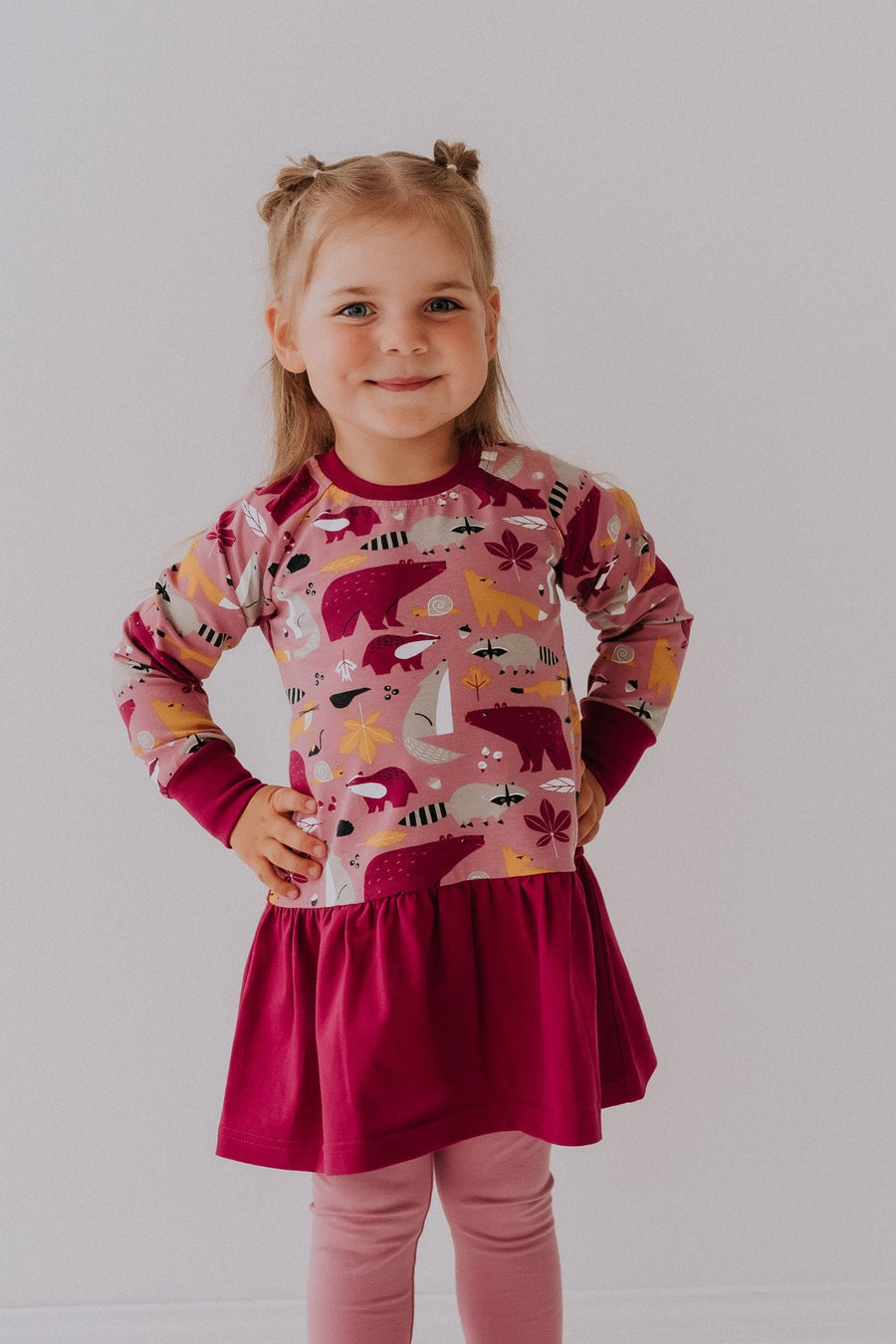 Elora Dress for Kids – Comfortable & Stylish European Craftsmanship by Breden at brixbailey.com