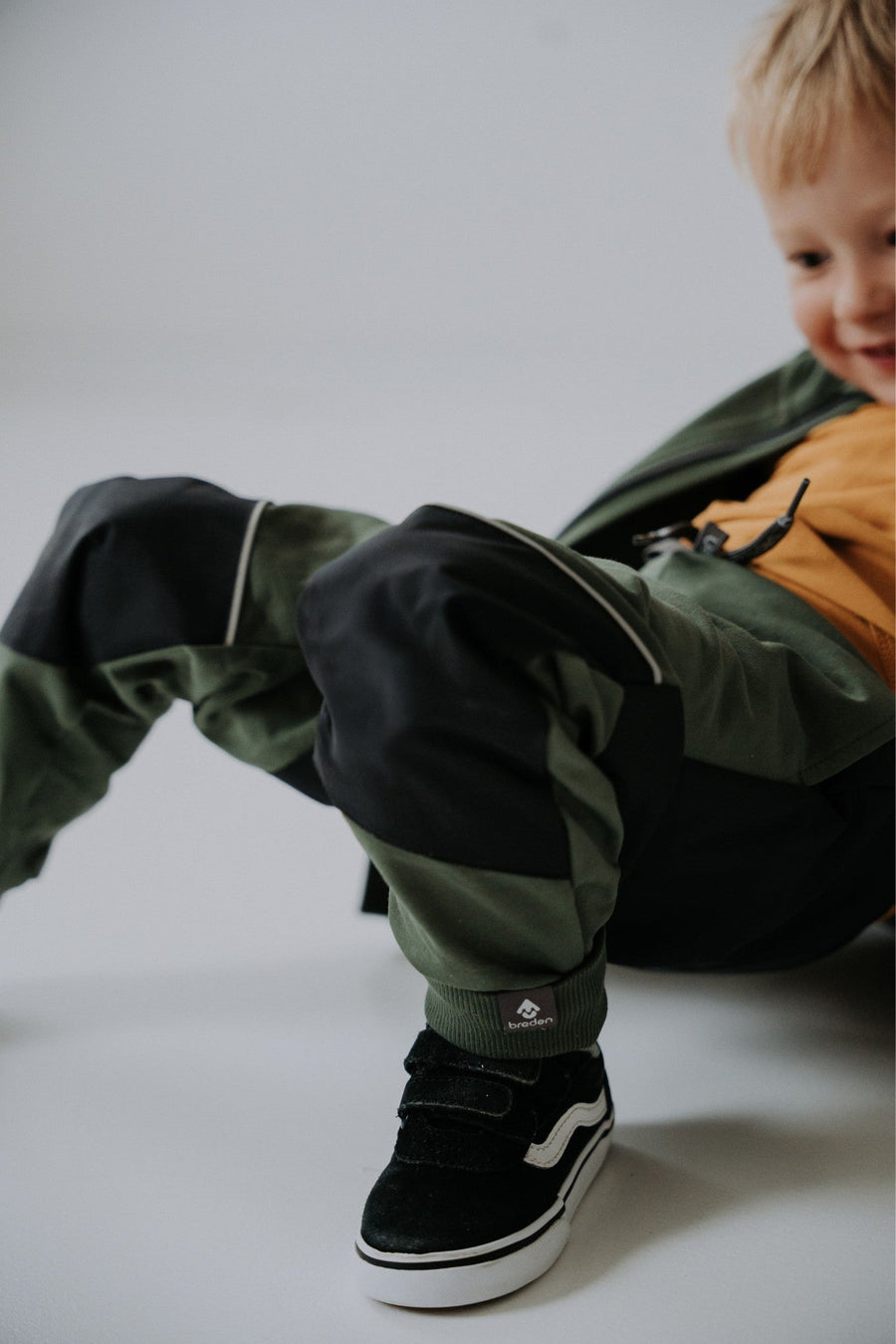 Waterproof Cotton Trousers for Kids - Safe, Dry & Stylish by Breden at brixbailey.com