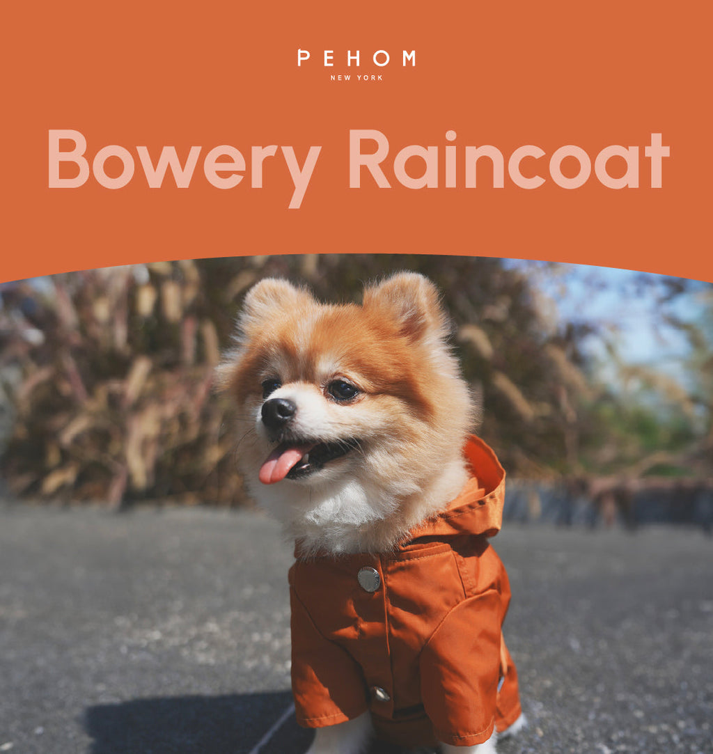 Bowery Raincoat Orange