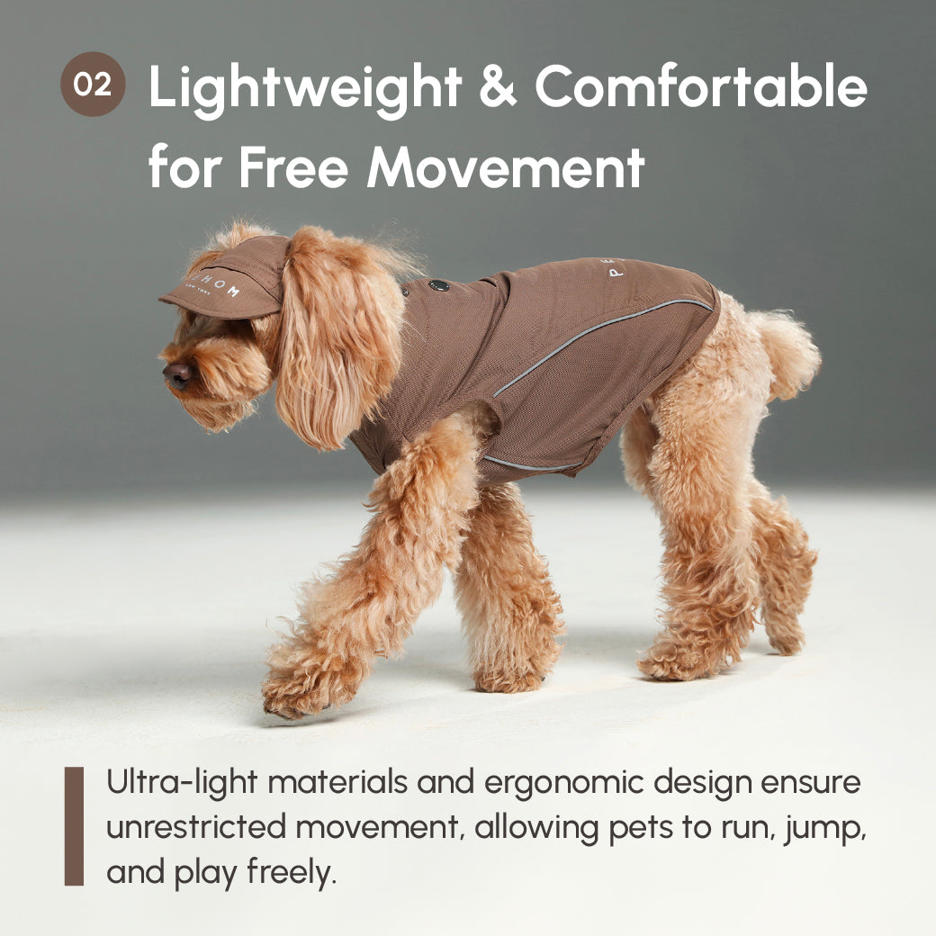 Chill Vest Shirt in Blue for Dogs and Cats