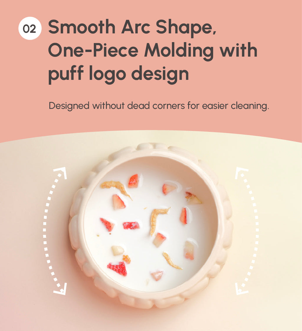 Gradient Caramel Pet Bowl for Dogs and Cats