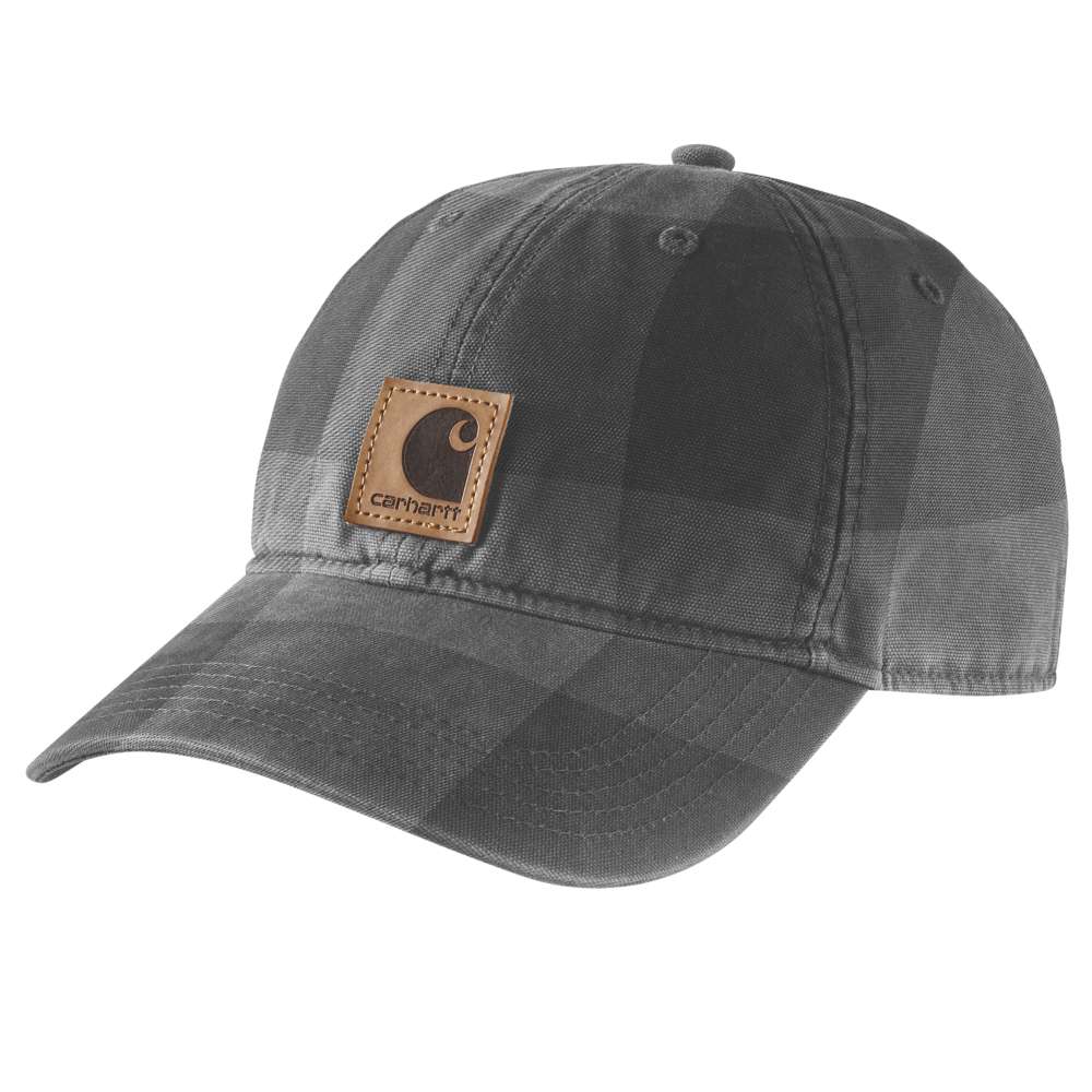 Flannel Script Cap in Cotton